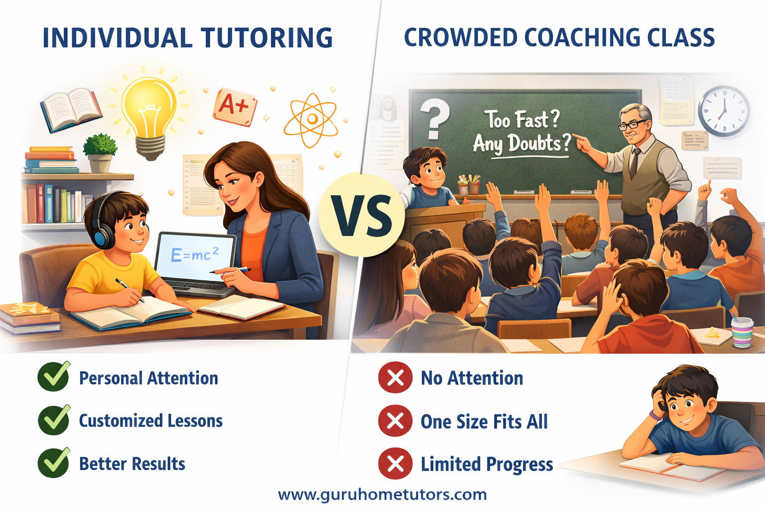 Why Online One-to-One Tuition is Better Than Coaching Classes in India (2026 Guide)